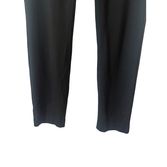 ADRIANNA PAPELL BLACK SLIP ON PANTS BLACK ELASTIC WAIST - Picture 3 of 8